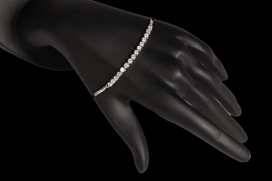 Liron Silver Çift Sıra Zincir Bileklik